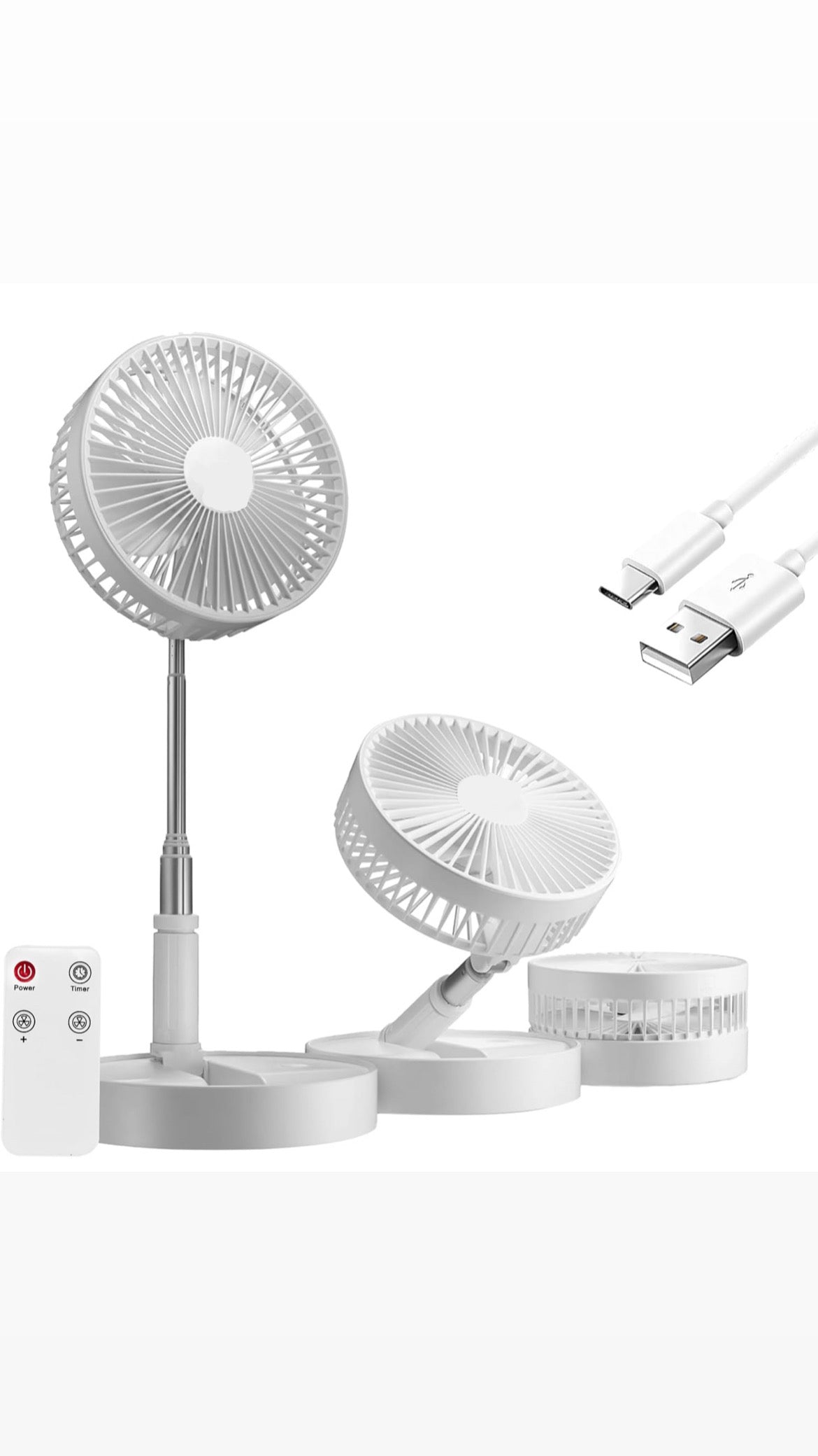BreezeFlex™ Adjustable Standing Fan