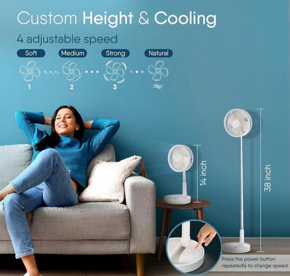 BreezeFlex™ Adjustable Standing Fan
